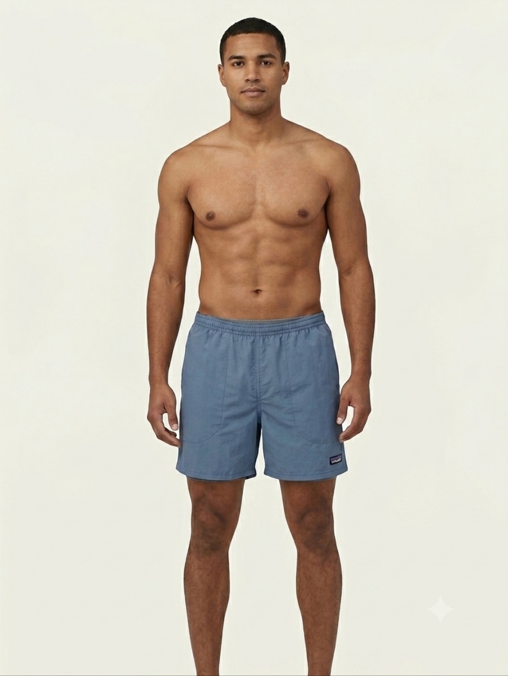 Patagonia Baggies Shorts 5" Tidepool Blue Mesh Lined Swim Trunks Size L 57022